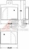 ALFA 0060750726 Brake Pad Set, disc brake